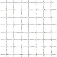 SATURNIA Malla Electrosoldada Galvanizada 13x13 - 100 cm. Rollo 25 Metros Uso Domestico